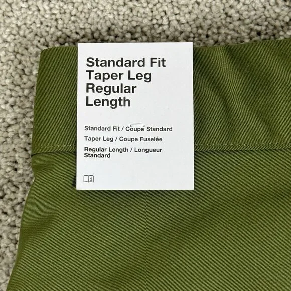NIKE TECH WOVEN UTILITY CARGO PANTS SIZE 36 MEN'S OLIVE GREEN TAPERED DH3866-326